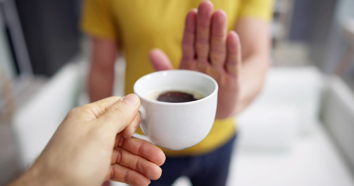 Limit Bladder Irritants (Cup of Coffee)